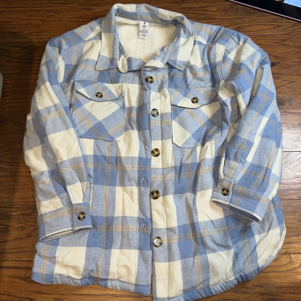 *3 for $20 Plaid shirt jacket size XXL